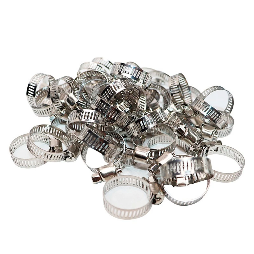 Kit Com 50 Abracadeira Rosca Sem Fim 5/8” 10x16mm Bestfer