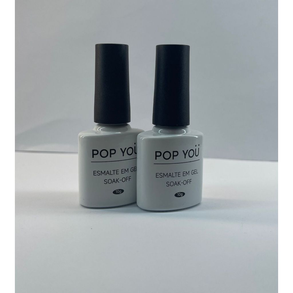 Kit Francesinha Esmalte Gel UV LED 20g K&S Original Seca na Cabine