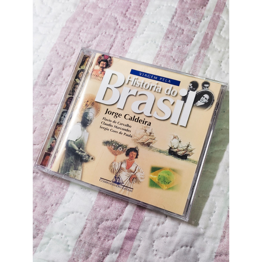 Viagem pela História do Brasil - CD-ROM para PC - Enciclopédia por Jorge Caldeira