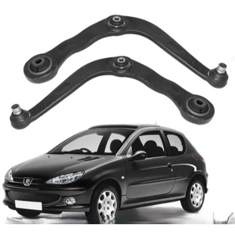 Par Bandeja Balança Suspensao Peugeot 206/207  Completa