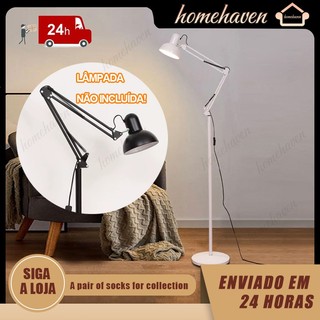 110/220V Luminária 1,9m Articulada Chão Pedestal Piso Abajur Lustre