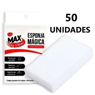 Kit Esponja Mágica Bucha Melamina Tira Mancha Original Desengordura Limpeza