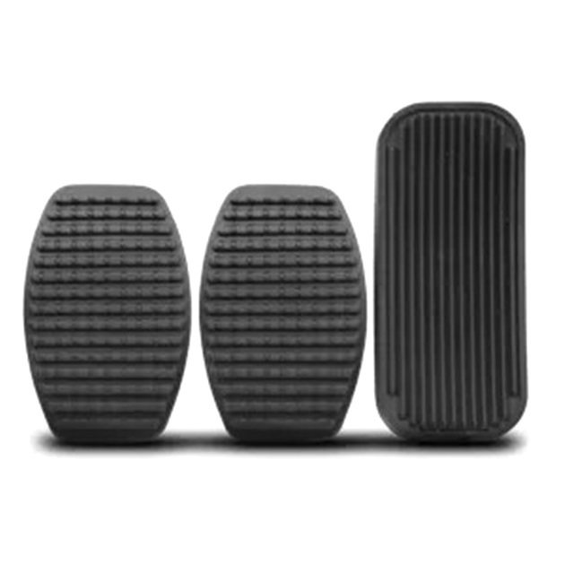 Kit Capa De Pedal Acelerador Freio Embreagem Palio Siena Strada Uno Elba Premio Fiorino Todos Até 2012 em Oferta na Shopee