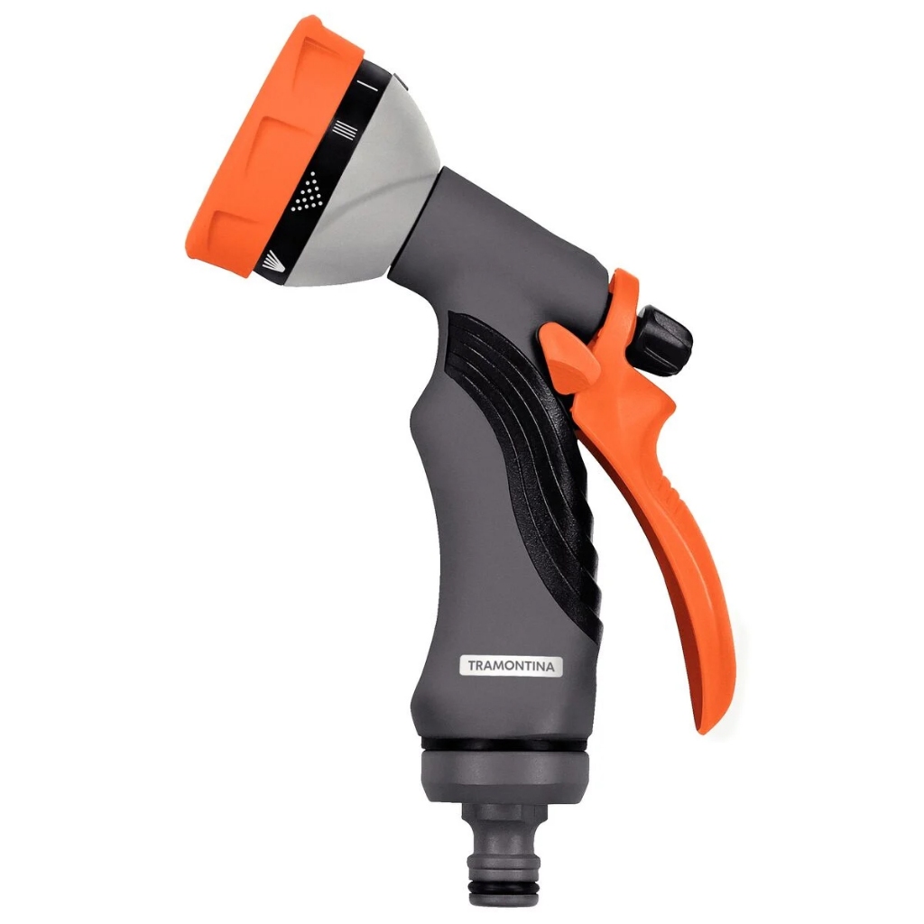 Hidropistola 10 Tipos de Jato Engate Rápido Multifunção - Tramontina em Oferta na Shopee