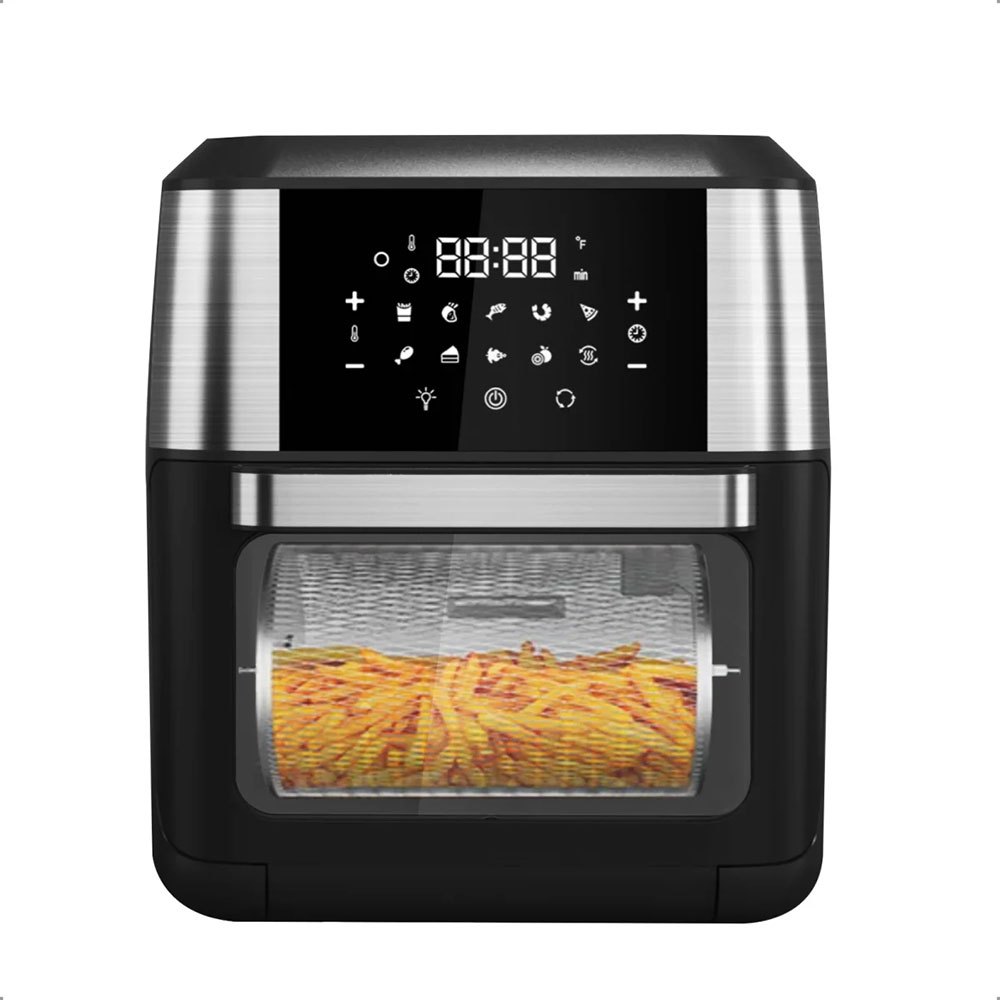 Fritadeira Eletrica Air Fryer Forno e Desidratador Oven Tronos 12 Litros 3 em 1 com Timer