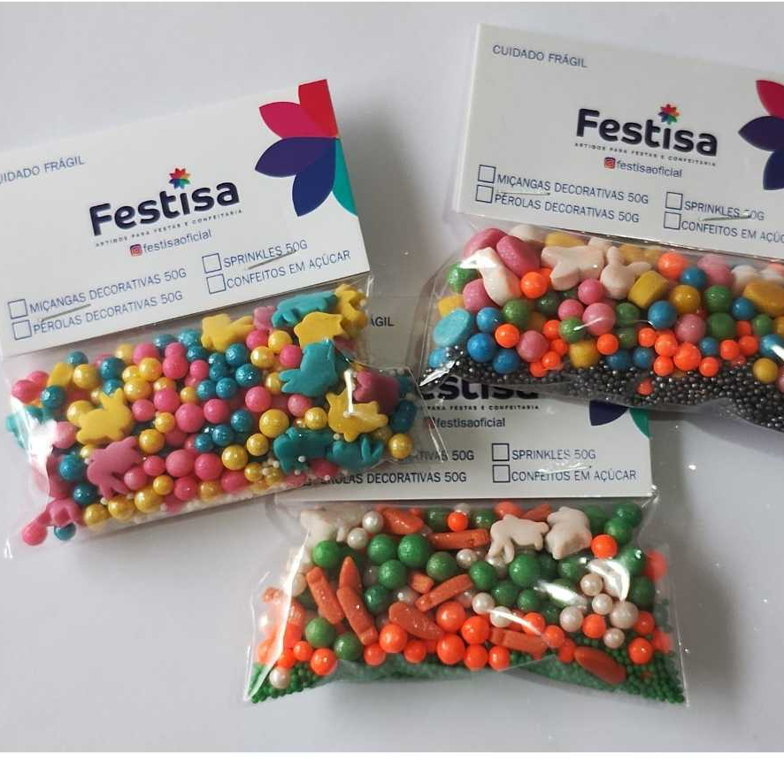 Sprinkles Páscoa - 50g em Oferta na Shopee