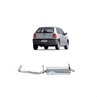 Escapamento Silencioso Traseiro Gol 1.6 2003 2004 2005 em Oferta na Shopee