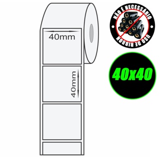 1 Rolo De Etiqueta Balança Termica Para Escritorio 40x40 em Oferta na Shopee
