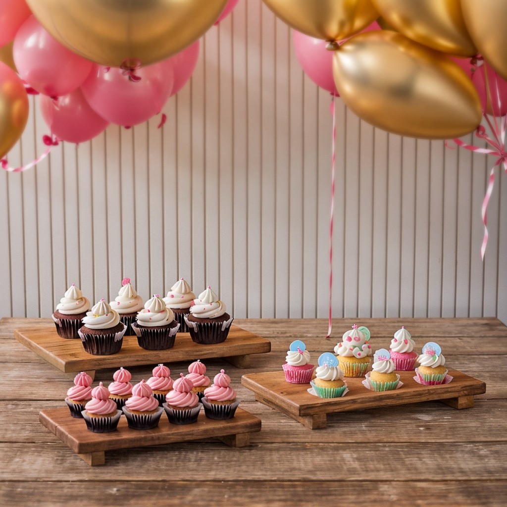 Bandeja Multiuso Decorativo Rustica Lavabo Banheiro Mesa Festa Aniversario Madeira Pinus