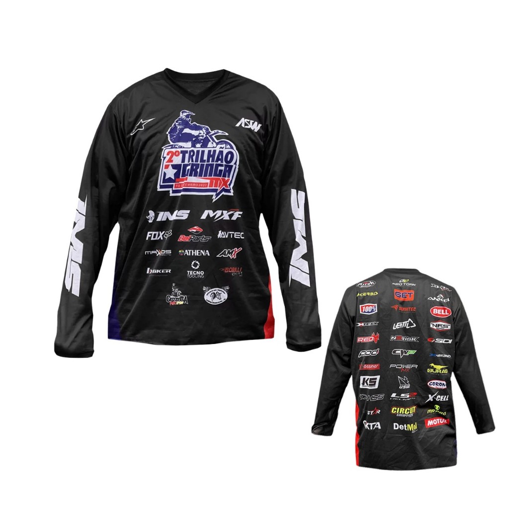 Camisa Blusa Motocross Trilha Enduro Velocross Mtb Downhill