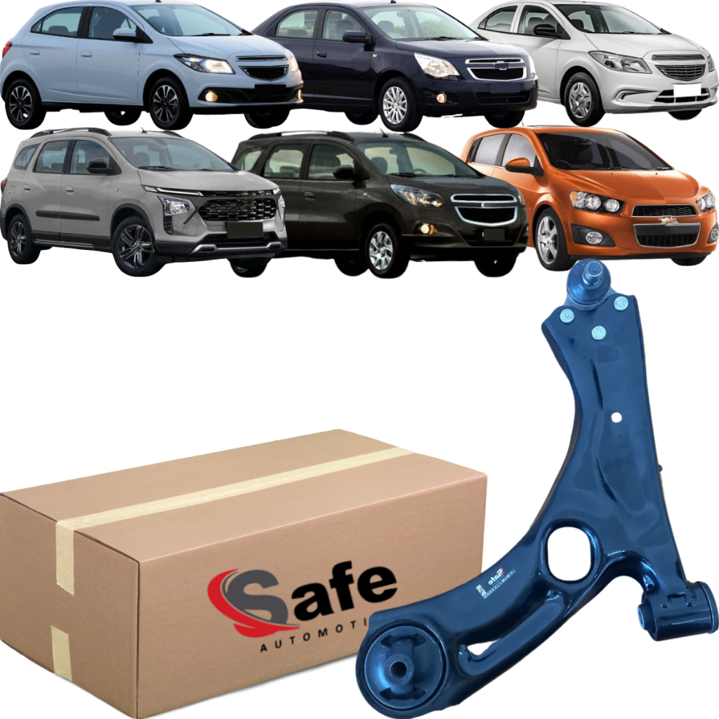 Bandeja Balança Dianteira Esquerda Safe Cobalt Prisma Onix em Oferta na Shopee