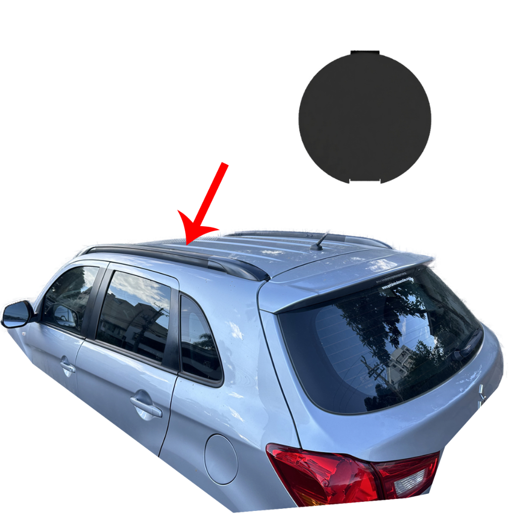 Duas Tampinhas Acabamento Parafuso Rack Teto Mitsubishi Asx 2010/2021 PROMO