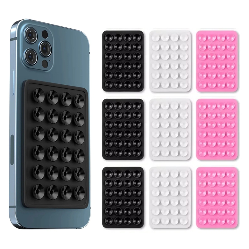 Suporte em Silicone com Ventosas para Celulares – Fixação em Superfícies Lisas em Oferta na Shopee