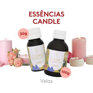 Essências Concentradas para Velas 30g e 100g - Linha Candle em Oferta na Shopee