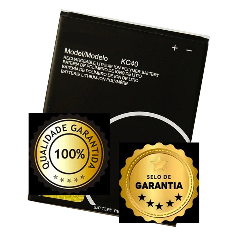Bateria Mo.to E-6 Plus Xt2025 Nova Kc40 3100Mah + Garantia