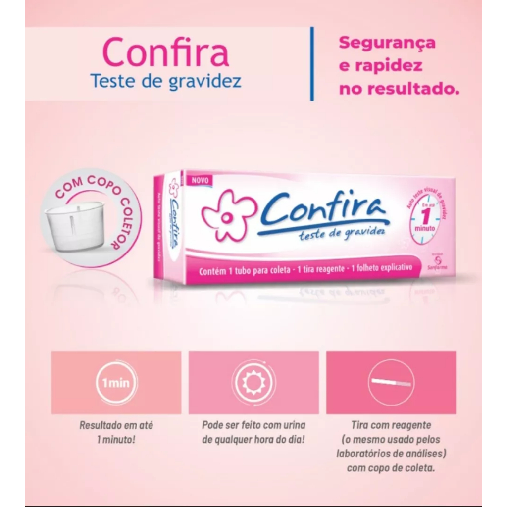Teste De Gravidez Confira Tira Resultado 1 Minuto