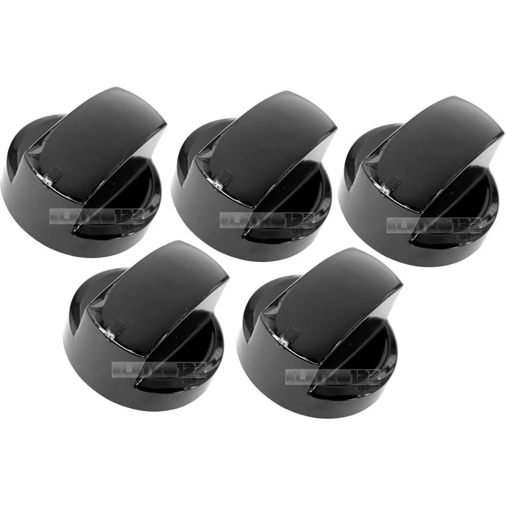 5 Botão Fogão Electrolux 56dab 56tax 56Sab 76mdx 76bs 76sqb 76xer 76sab 76usv Original