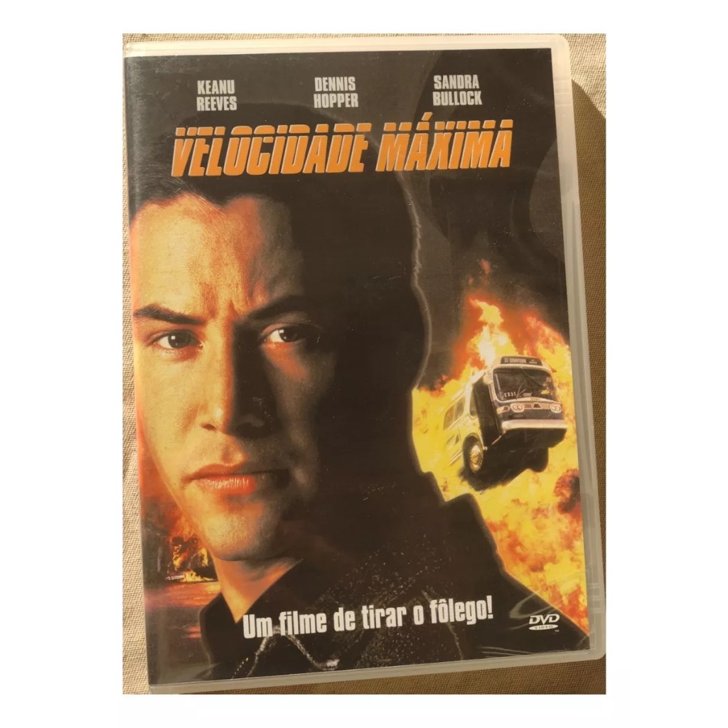 Dvd Velocidade Máxima - Keanu Reeves - Original