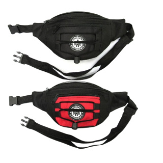 KIT 2 Pochete Em Poliéster Resinado Bicolor Com Amarração Frontal Original Bag Product em Oferta na Shopee