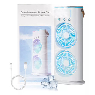 Ventilador De Mesa Com Umidificador De Ar Climatizador Usb em Oferta na Shopee