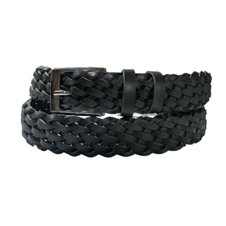 Cinto Trançado de Puro Couro Legítimo Unissex Trecê Versátil e Confortável PP á XL Plus Size em Oferta na Shopee