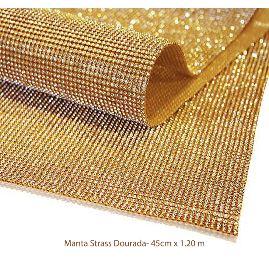 kit 2 Mantas Strass 6cm x 22cm - Menor Preço em Oferta na Shopee
