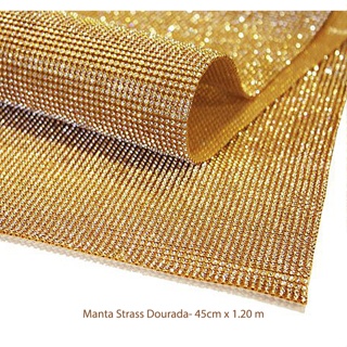 kit 2 Mantas Strass 6cm x 22cm - Menor Preço em Oferta na Shopee
