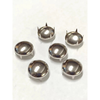 Grampo Cravo redondo 12mm 50 unidades grande para roupas em Oferta na Shopee