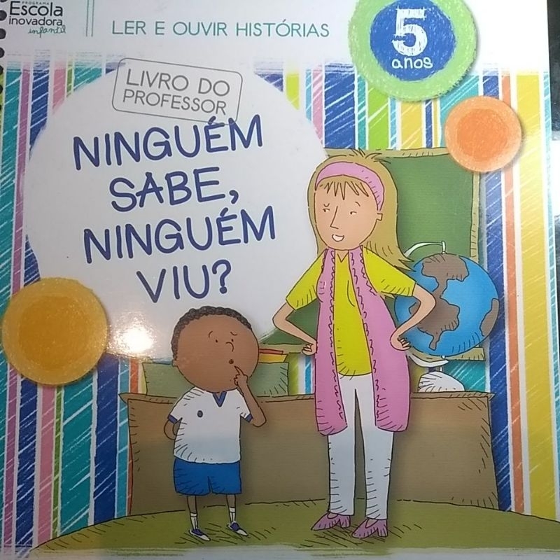 "Ninguém Sabe, Ninguém Viu" de José Ricardo Moreira, livro interativo com CD