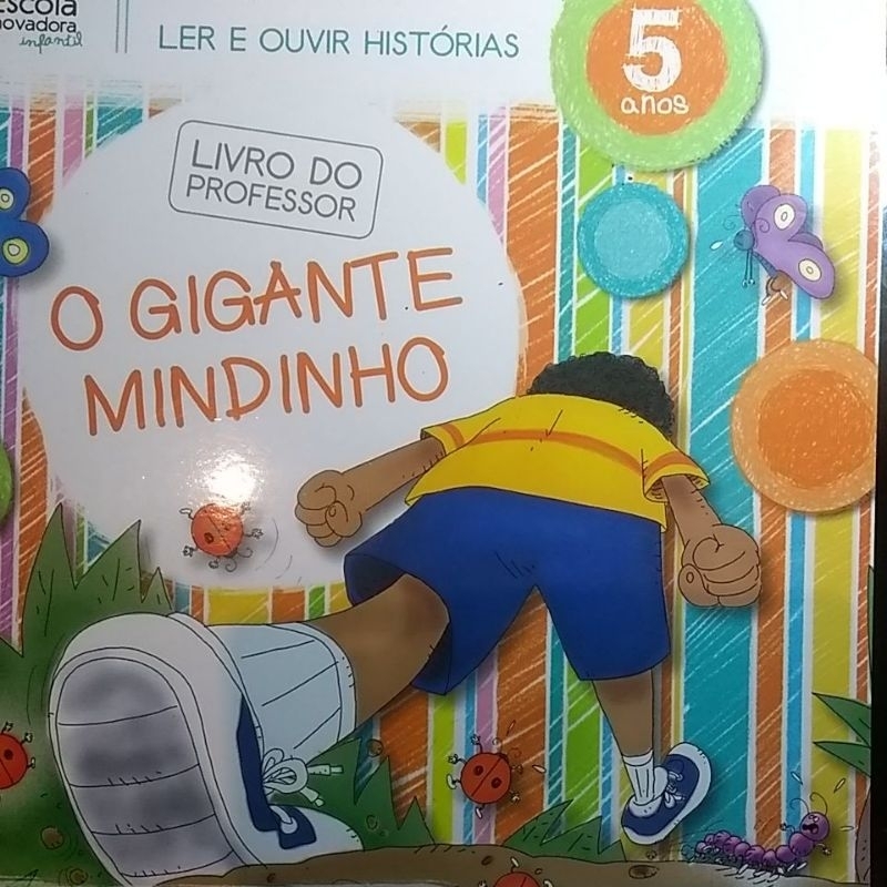 "O Gigante Minguinho" de José Ricardo Moreira, livro interativo com CD