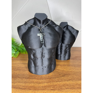 Busto manequim expositor masculino, joias e acessórios em Oferta na Shopee