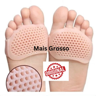 Par Palmilha e Meia Ortopédica Gel Silicone Esporão Macio em Oferta na Shopee