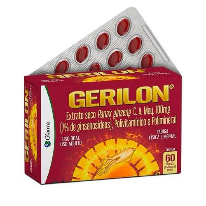 Polivitamínico Gerilon 60/120 cápsulas