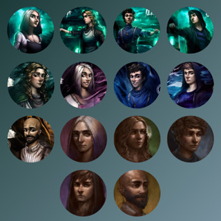 Bottons/Broches Variados O Segredo Na Ilha RPG Cellbit Ordem Paranormal 4,5cm em Oferta na Shopee