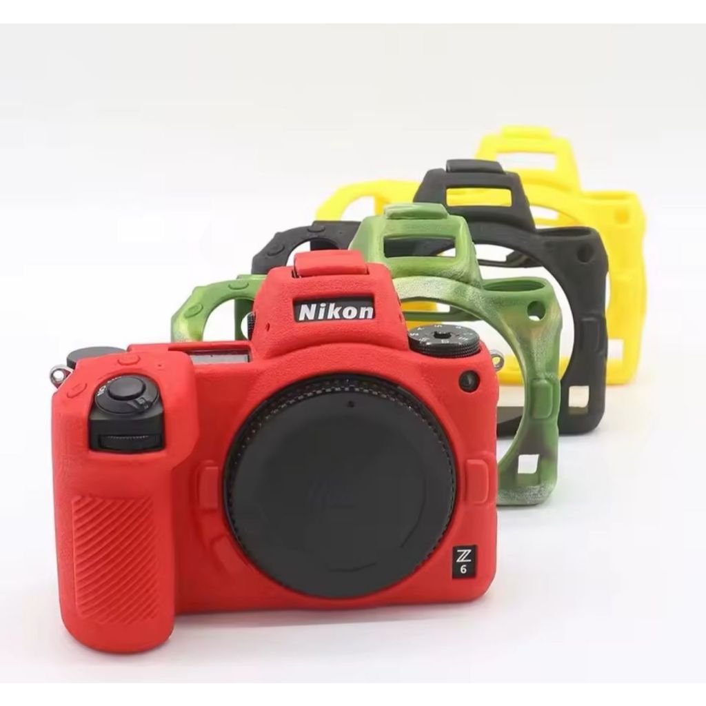 Soft Silicone Rubber Armor Camera Body Case, capa de borracha protetora para Nikon Z6, Z7, Z6II