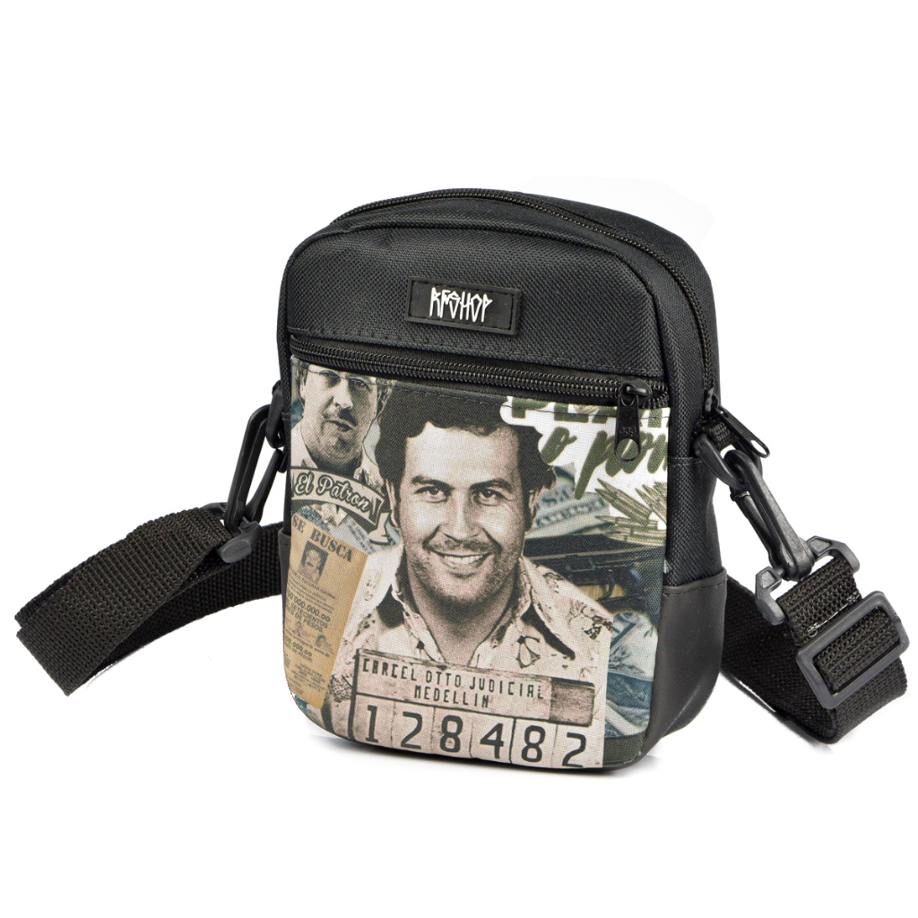 Bolsa Pochet Necessaire Shoulder Bag Rfshop Pablo Escobar