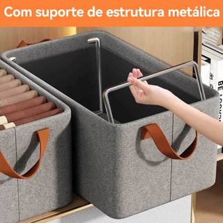 Caixa De Armazenamento De Roupas Arrumados Grade Dobrável Para Íntimas E Calças em Oferta na Shopee