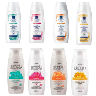 Sabonete Líquido Íntimo Avon Care Simply Delicate 200ML OU 250ML em Oferta na Shopee