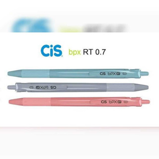 Caneta esferográfica Retrátil- Cis BPX RT 0.7mm em Oferta na Shopee