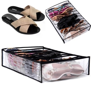 Organizador De Sapatos Porta Sapato Organizador De Guarda Roupa Organiza Rasteirinhas Chinelos em Oferta na Shopee