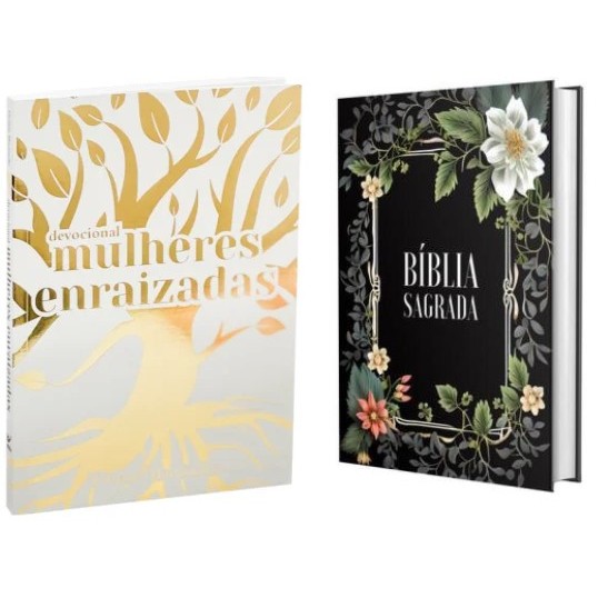 Kit Mulheres Enraizadas | Viviane Martinello + Bíblia Sagrada NVI | Jardim - Books & Magazines