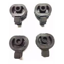 Kit 4 Borrachas Coxim Escapamento Ford Ka / Fiesta / Courier Kit 4 Unidades AP 1192
