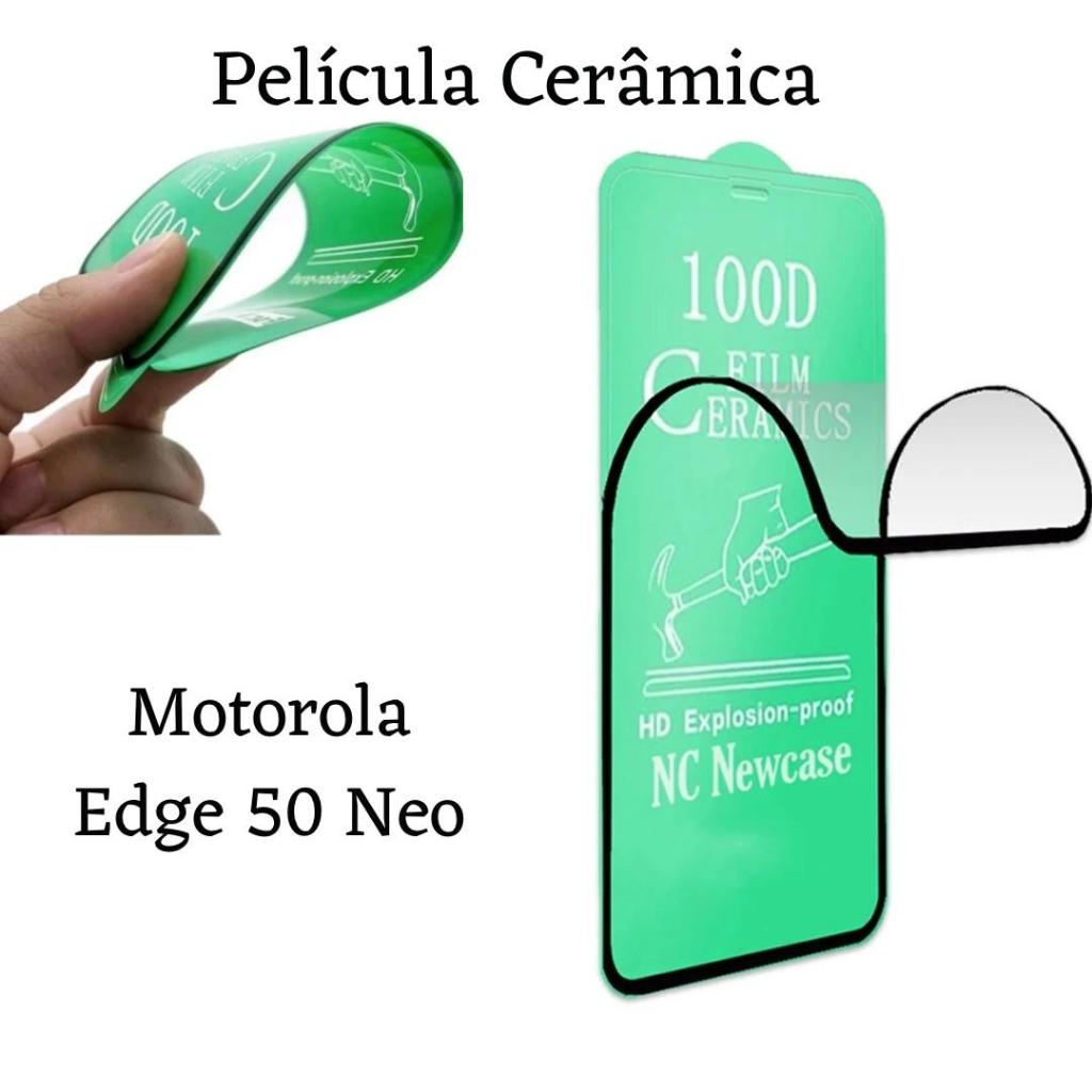 Película Cerâmica 3D Hidrogel Flexível Para Motorola Moto Edge 50 Neo em Oferta na Shopee