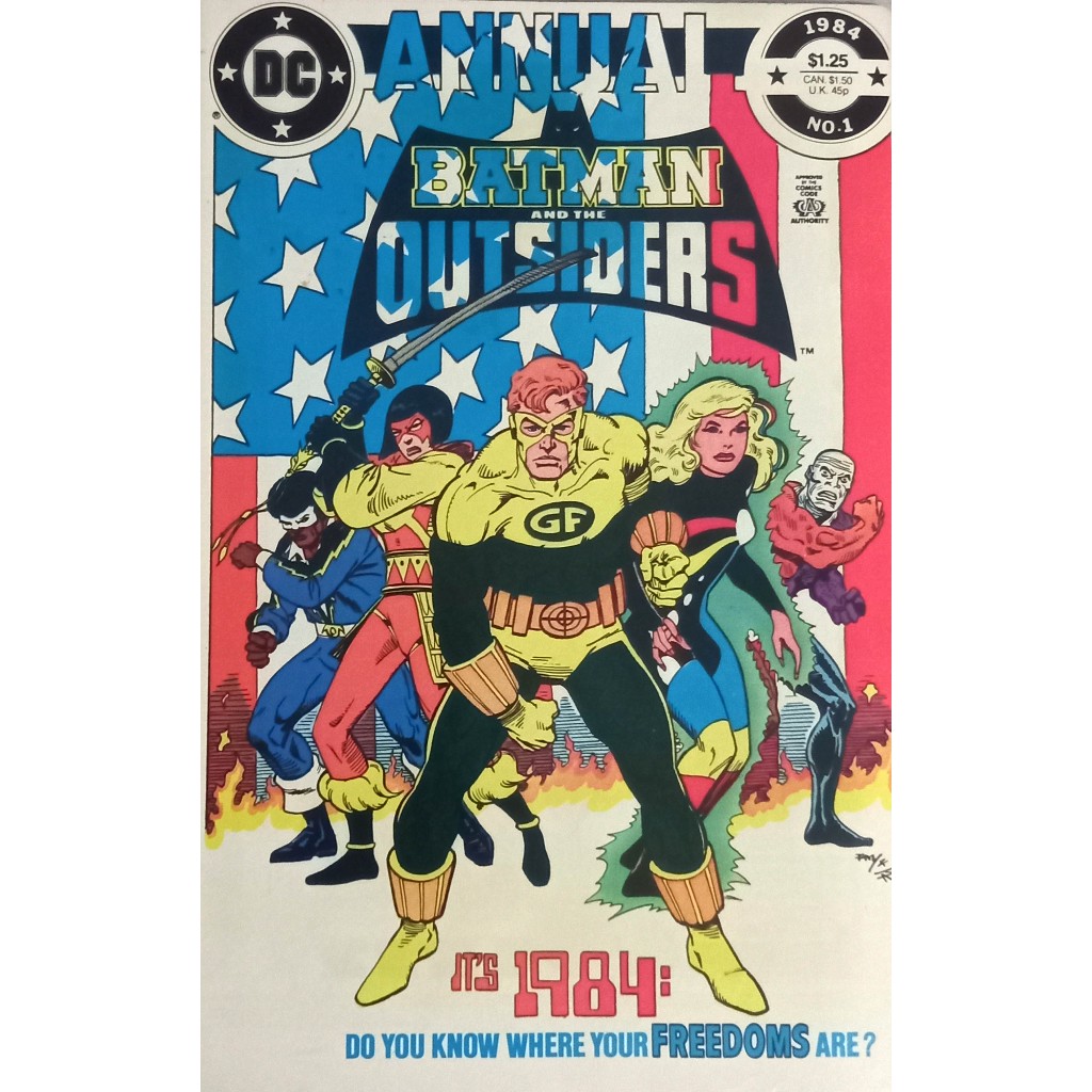 HQ DC Annual Batman and the Ousiders 1 - Vintage - Importada - DC 1984