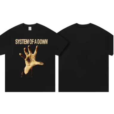 Camiseta  System Of A Down Adulto/Infantil Lançamento Unissex Em Algodao em Oferta na Shopee