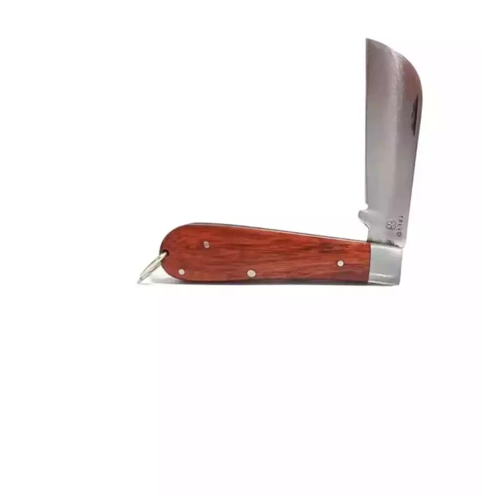 Canivete cabo Madeira Ideal Para Bolso Portatil