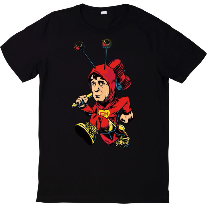 Camiseta Unissex Algodão Chapolin Anos 80 90 Retrô Adulto Infantil Plus Size