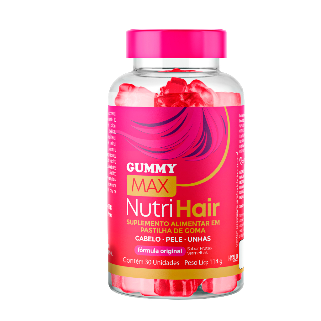 Gummy Hair com Ácido Hialurônico: Onde Comprar | BuscaProdutos