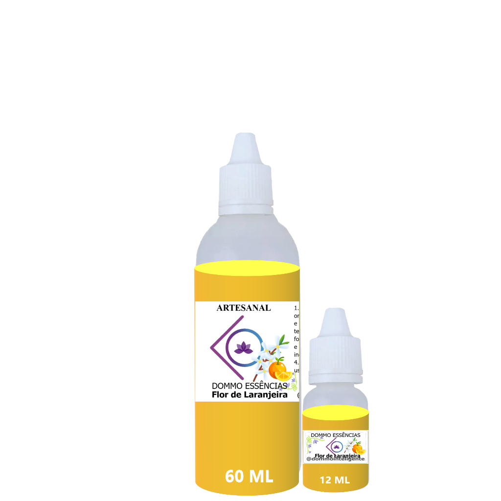 FLOR DE LARANJEIRA -  Essência de 12 e 60 ml CONCENTRADA para Sabonete Umidificador Home Spray