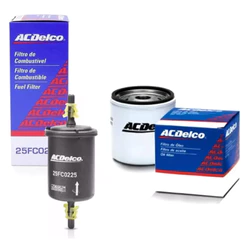 Filtro Óleo + Combustível Flex/Álcool Original Acdelco